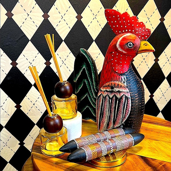 Carved Wooden Rooster Rustic Farmhouse Decor - Picture 8 of 11